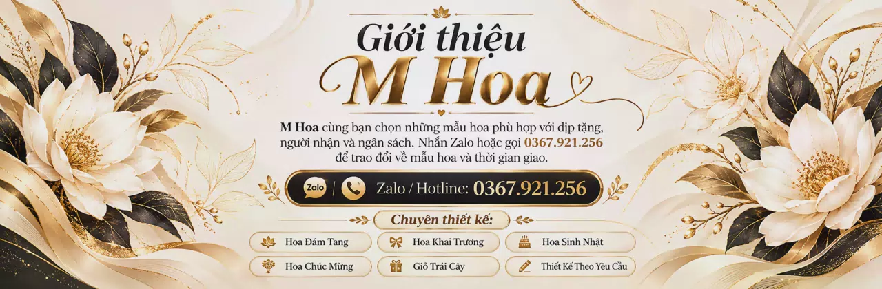 Ảnh bìa Shop hoa tươi Xã Krông Búk Đắk Lắk - Chọn hoa gửi đúng tâm tình